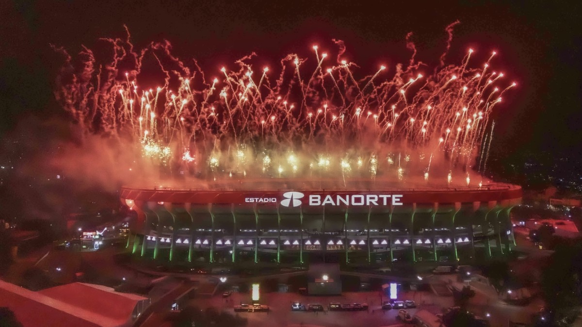 MéxicovsSudáfricaEstadioBanorte