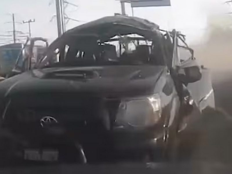 Liga CNN explosión de camioneta en Edomex con operación de CIA; Harfuch niega participación extranjera