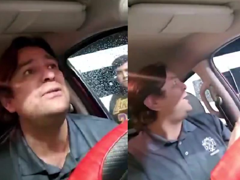 Asaltan a Fernando Vargas, director de medios de LNBP, mientras hacía un enlace en vivo en su auto