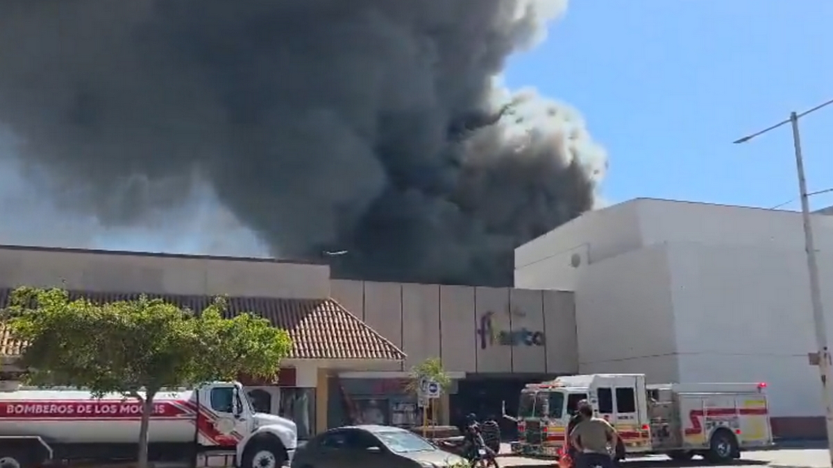 Incendio en Los Mochis 2