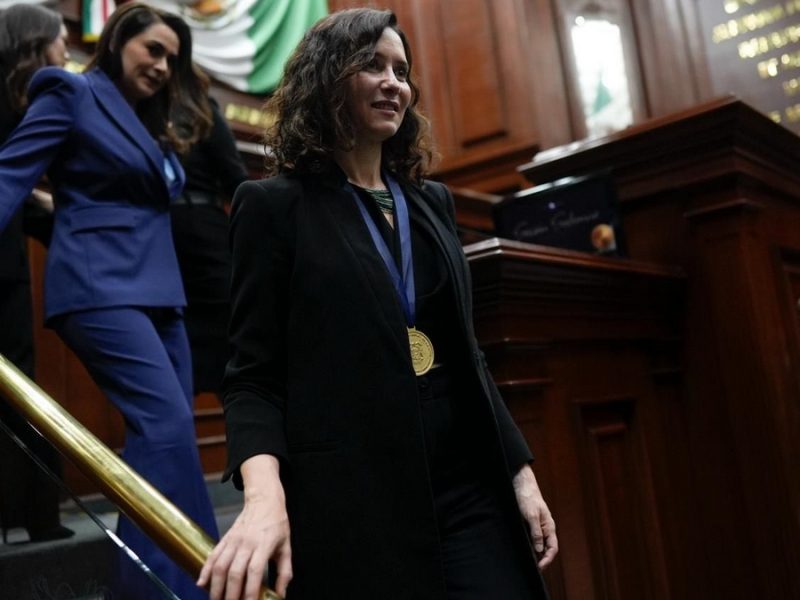 Acusa Isabel Díaz Ayuso a Sheinbaum de alentar protestas en su contra durante su visita en México