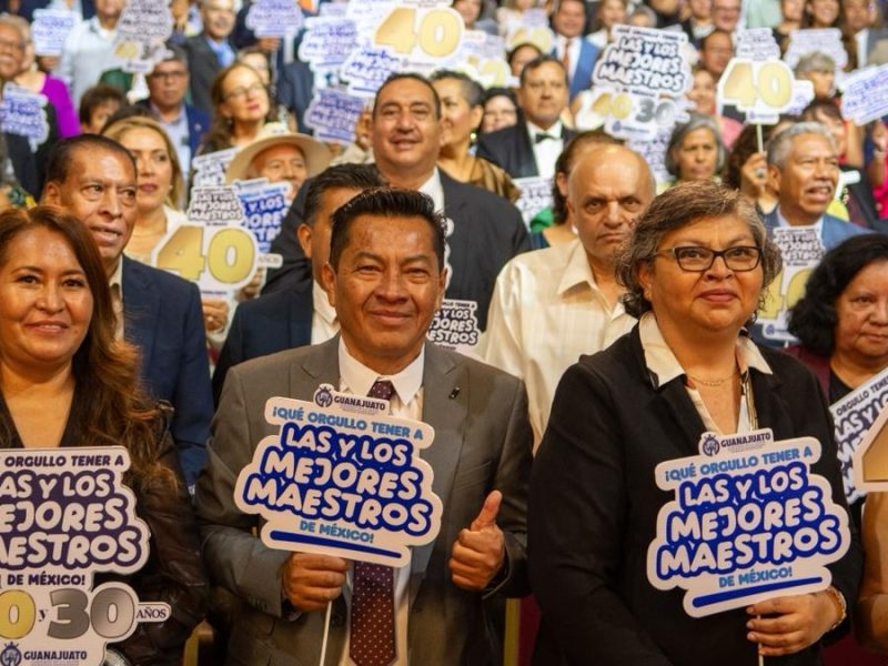 Anuncia Libia inversión de 100 mdp para rehabilitar escuelas en Guanajuato