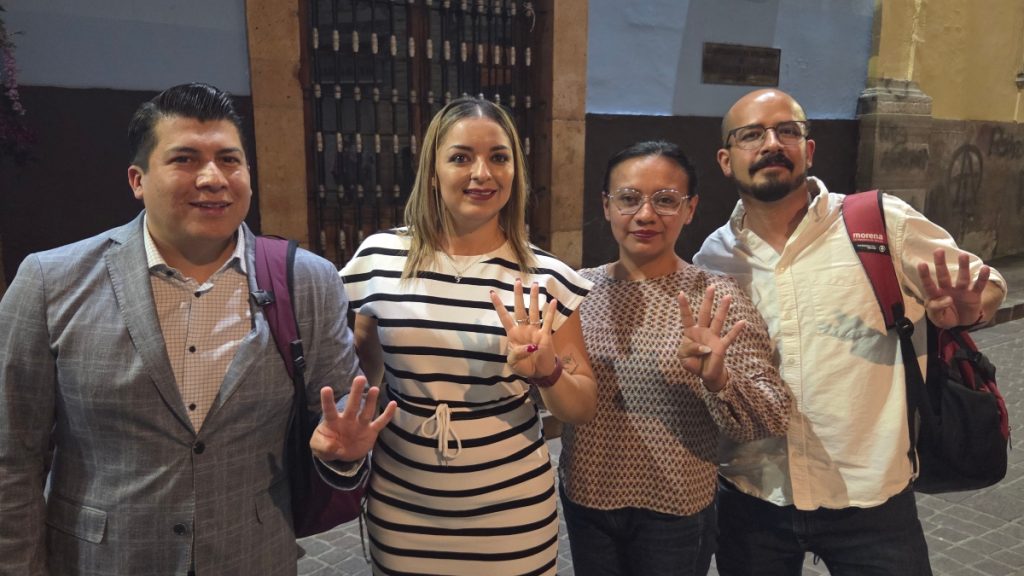 Morena denuncia violencia política