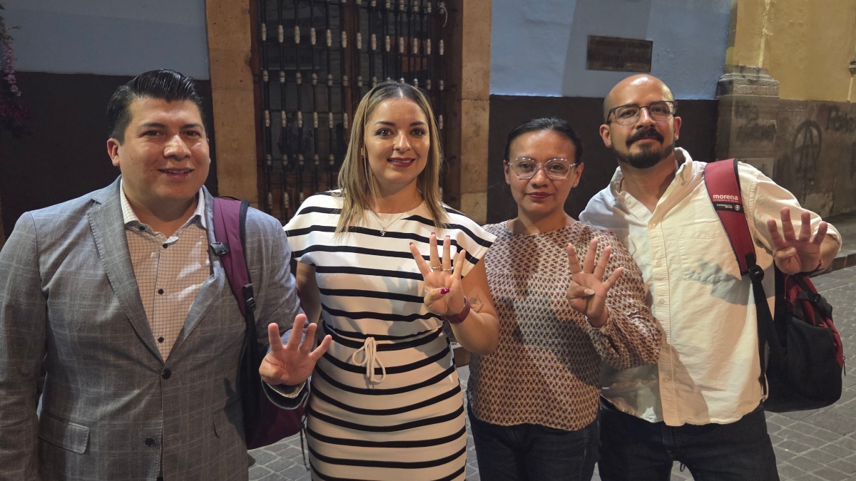 Morena denuncia violencia política