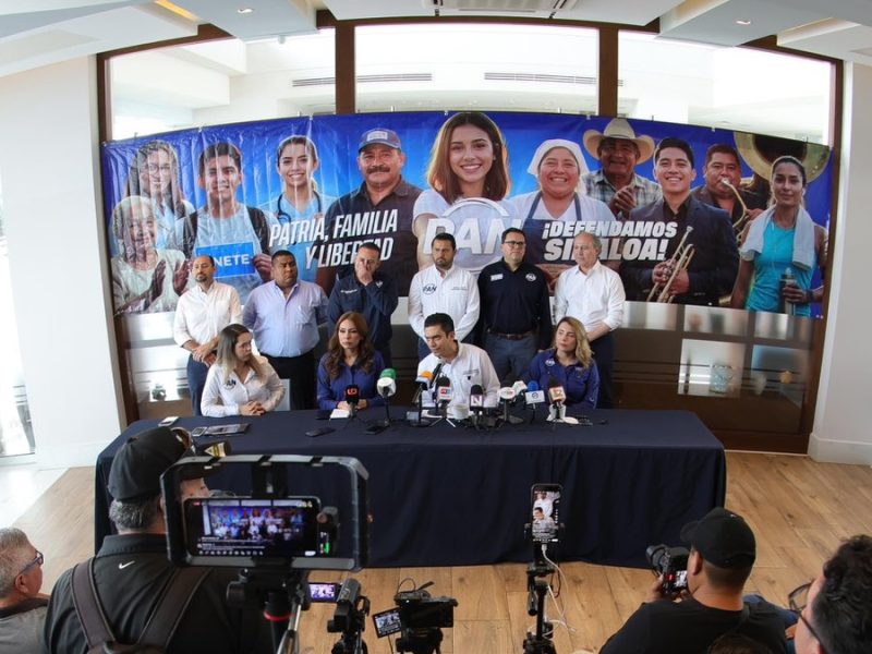 Pide PAN desaparición de poderes en Sinaloa ante gravedad de acusaciones contra Rubén Rocha