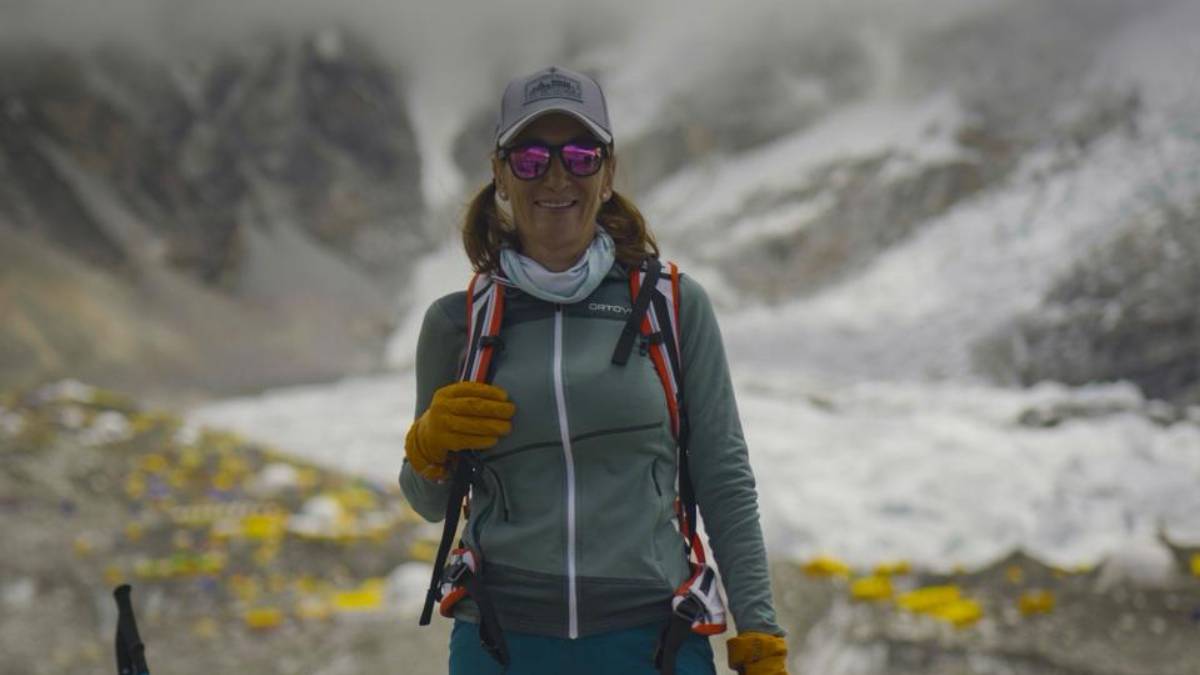 Laura González avanza rumbo al Everest y alcanza el Campo I a más de 6 mil metros - Foto: Comunicación Laura. - Foto: Comunicación Laura.