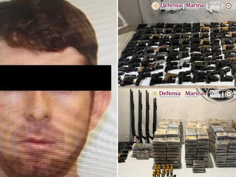 “El Chinacate”, sobrino de “El Chapo” cayó con arsenal y droga en Sonora; EU lo busca