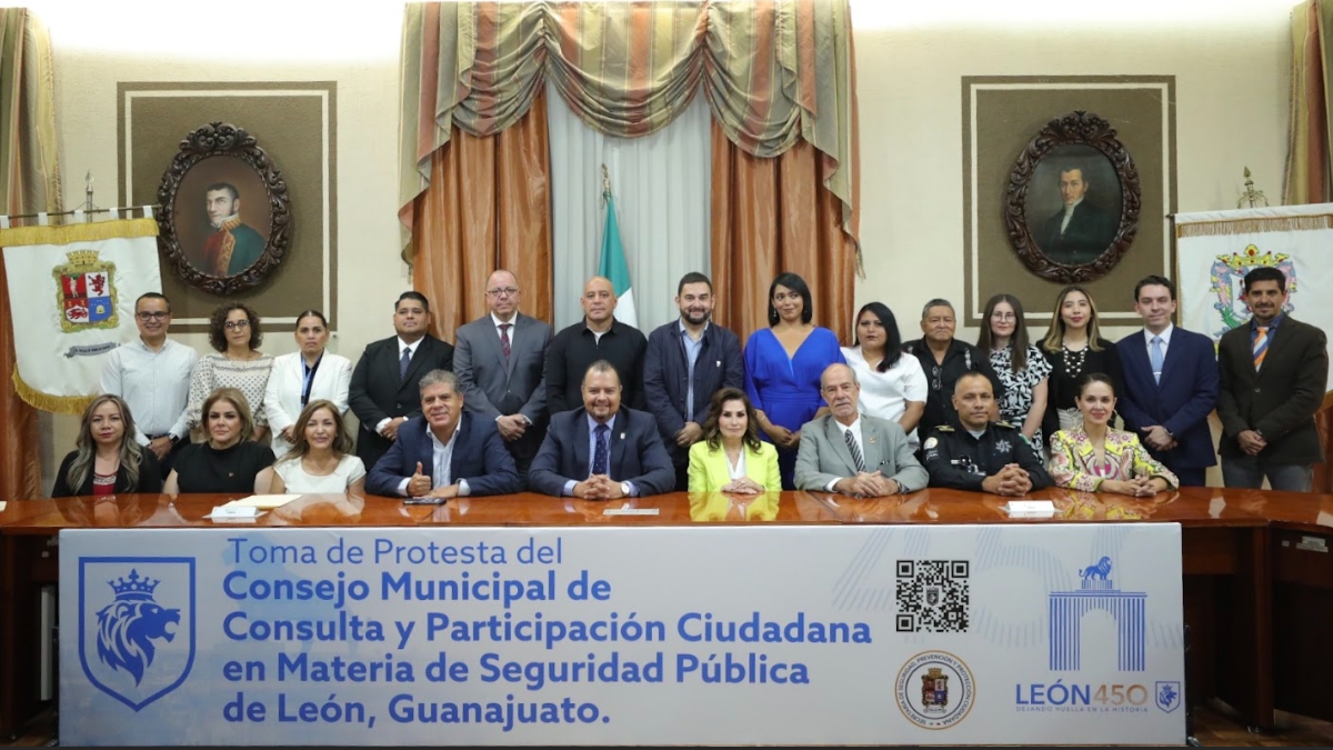 Toma de protesta de consejo ciudadano de Seguridad