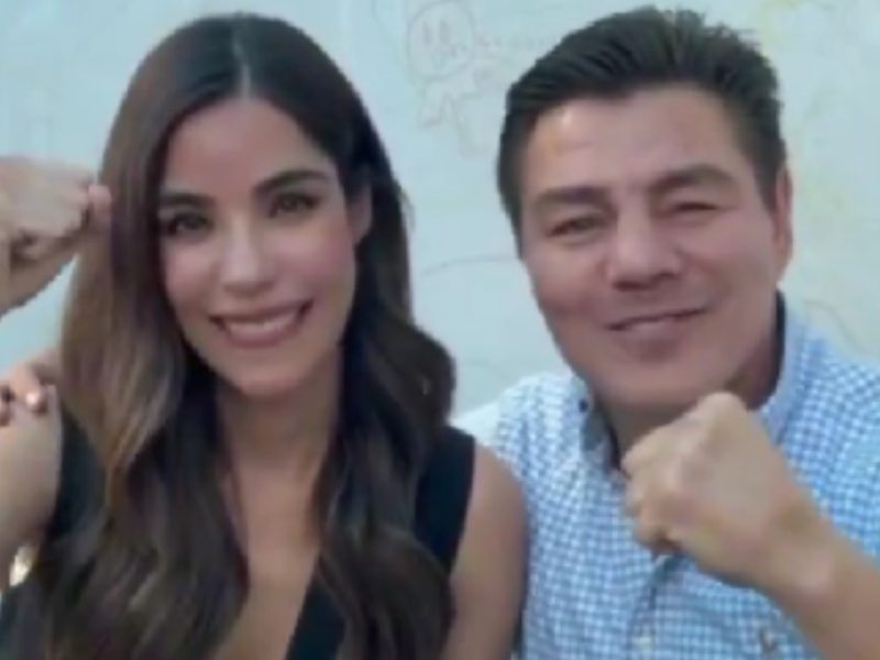 Jorge ‘Travieso’ Arce ya es de la 4T; ‘Vamos a echar el ch…’, dice al lado de Diana Karina Barreras
