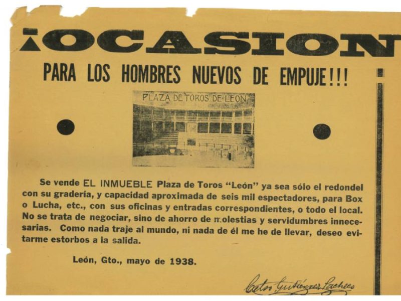Venta Plaza de Toros