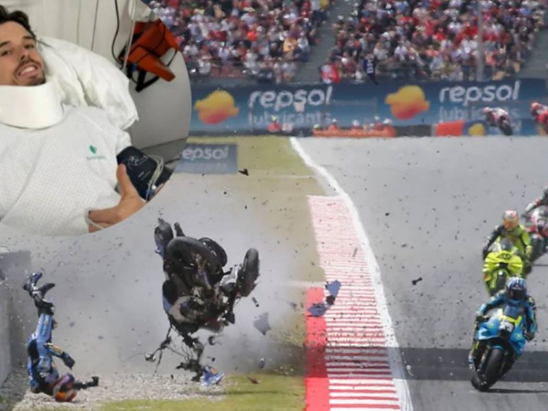 VIDEO: Así fue el brutal accidente de Álex Márquez en Moto GP