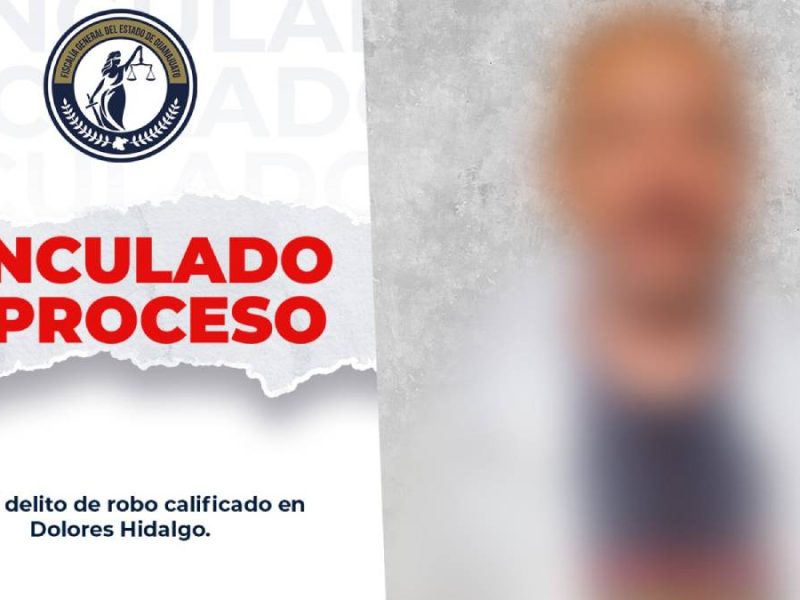Vinculan a José Luis: Robó dinero, amenazó de muerte a empleados y fue detenido, en Dolores Hidalgo