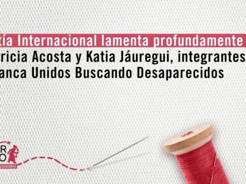 ONU y Amnistía Internacional condenan asesinato de madre e hija buscadoras en Salamanca