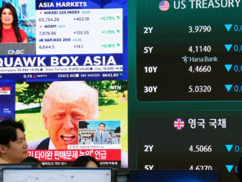 Bolsas asiáticas cierran con resultados mixtos mientras inversionistas analizan la cumbre Trump-Xi