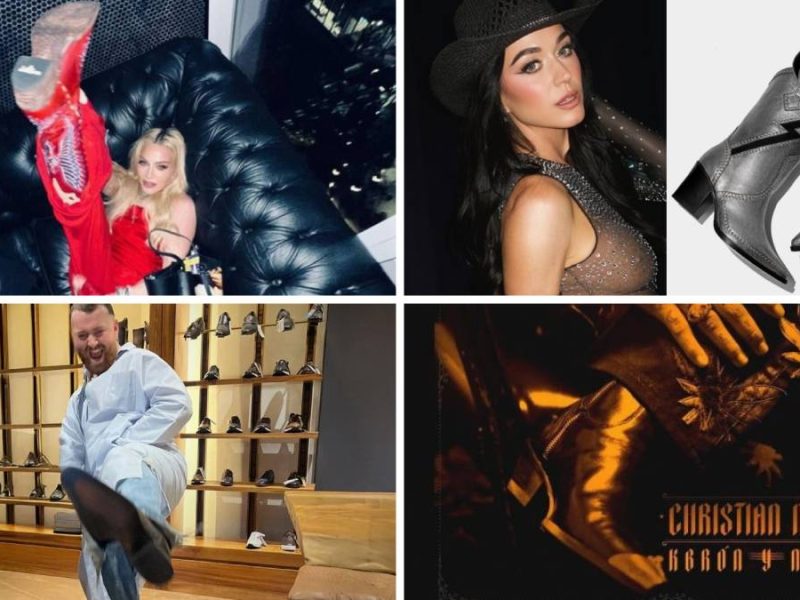Las botas vaqueras de León que usan estrellas como Katy Perry y Cristian Nodal