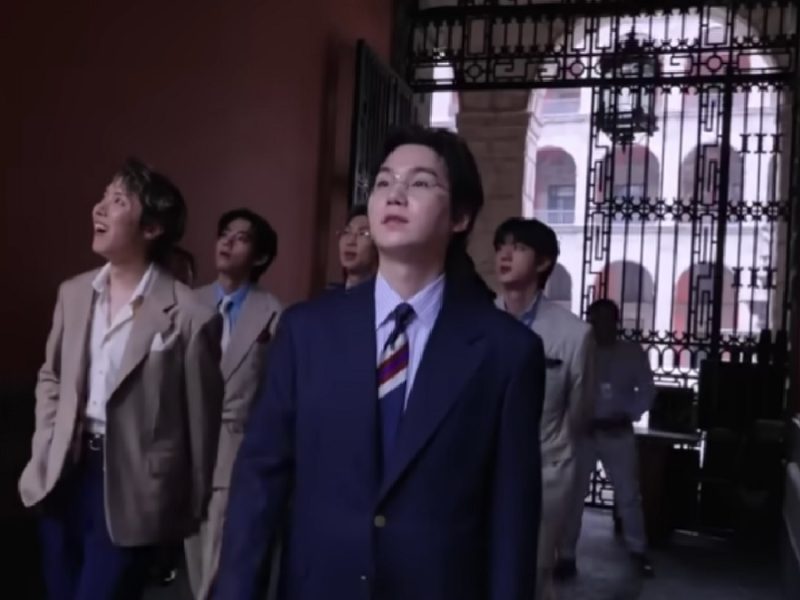 BTS lanza video con imágenes inéditas de su recorrido por Palacio Nacional