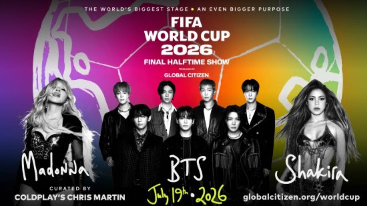 Madonna, Shakira Y BTS encabezan Espectáculo de Medio Tiempo de la Final del Mundial 2026 - Imagen FIFA.