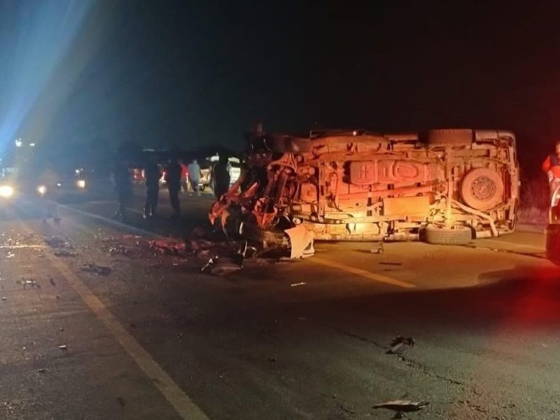 Intento de rebase provoca colisión frontal y luto en la carretera Celaya-Juventino Rosas