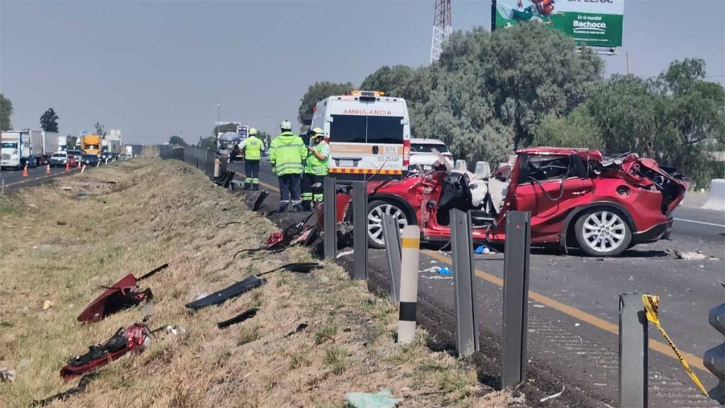 accidente en la Querétaro-Celaya