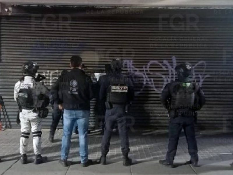 Decomisan mercancía apócrifa y 276 mil pesos en cateos a siete comercios de productos chinos en León