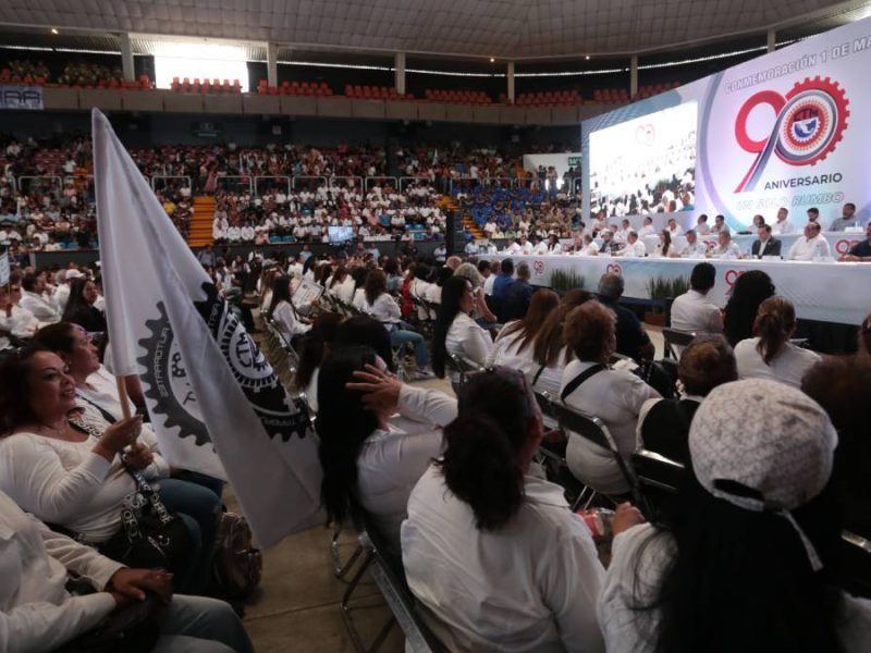 Muestra músculo CTM en Guanajuato; exigen jornada de 40 horas con pago de 56