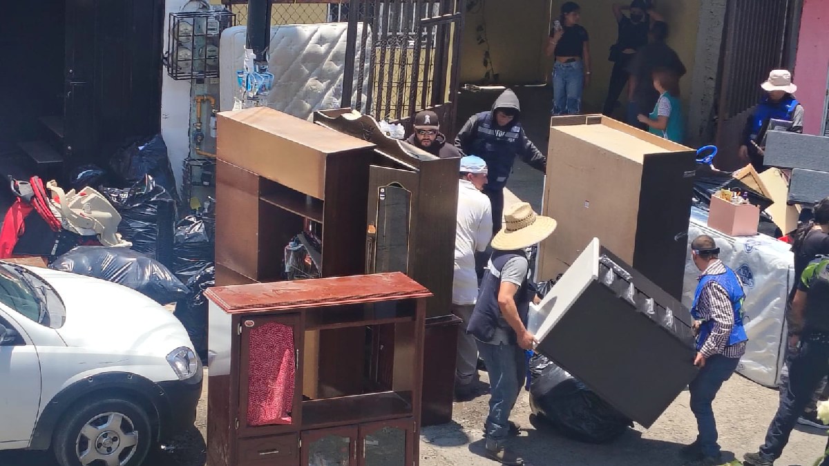 desalojos en Villas de San Juan