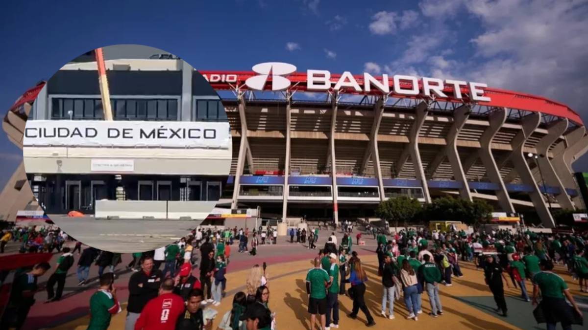 Mundial 2026: FIFA toma control del Estadio Azteca y oculta marcas patrocinadoras - Foto: Mexsport y captura.