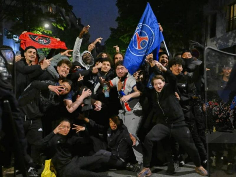 PSG: Festejos en París terminan con más de cien arrestos tras pase a la final