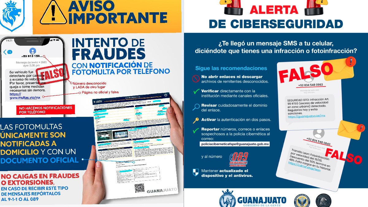 fraude con falsas fotoinfracciones