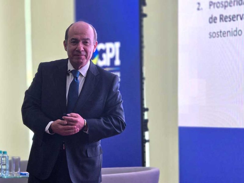 “El Motor de México”: Felipe Calderón elogia a Puerto Interior como modelo global de competitividad