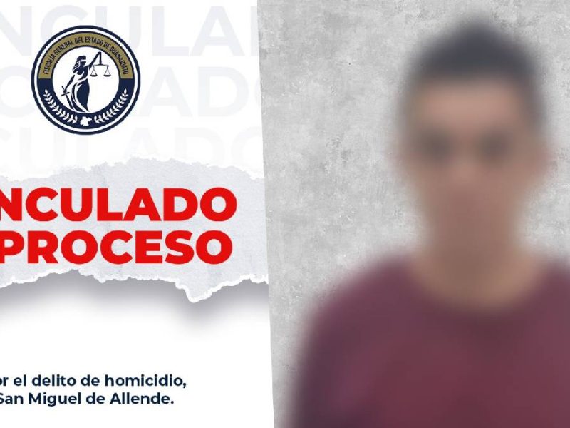 Vinculan al ‘Trosky’ por asesinar a un hombre con arma blanca en 2017, en San Miguel de Allende
