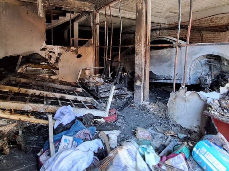 Incendio en León: José Mauricio murió en su cama; falla eléctrica arrasó con su casa y taller de calzado