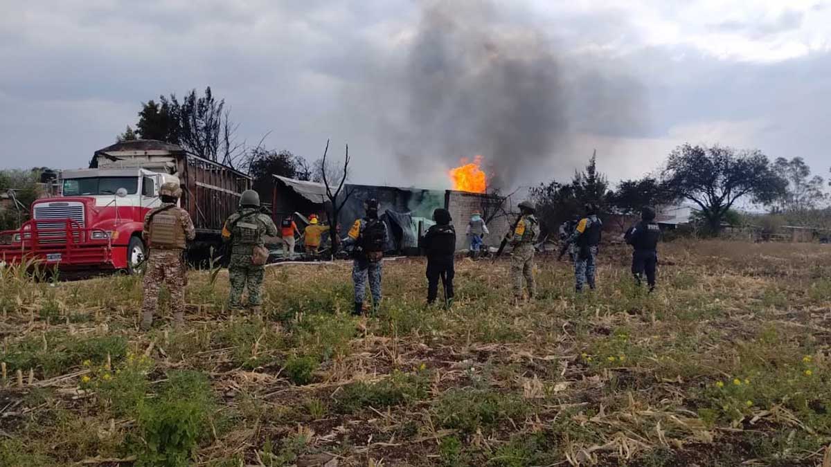 combustible ilegal Juventino Rosas