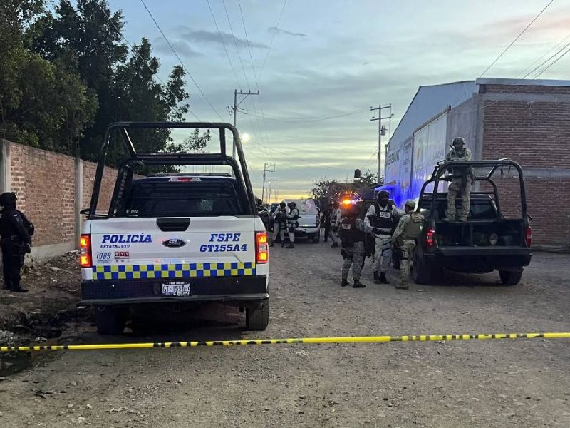 Tarde de violencia en Salamanca: Asesinan a balazos a dos personas en Loma de Flores