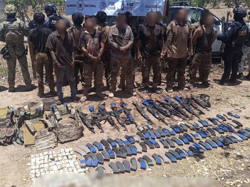 Emboscada a la Marina en Sinaloa: Capturan a 13 tras fuerte balacera