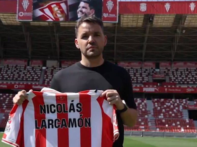Nicolás Larcamón es nuevo Director Técnico del Sporting de Gijón