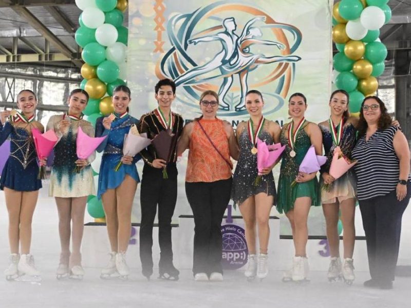 Histórico oro para León: Isabella Manrique conquista Nacional de Patinaje Artístico 2026