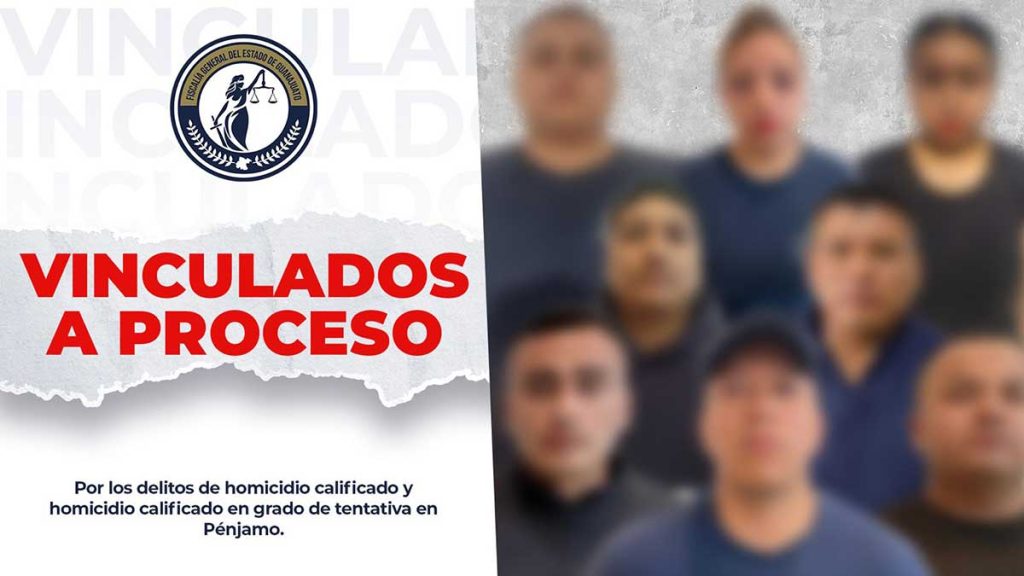 policías de Pénjamo vinculados