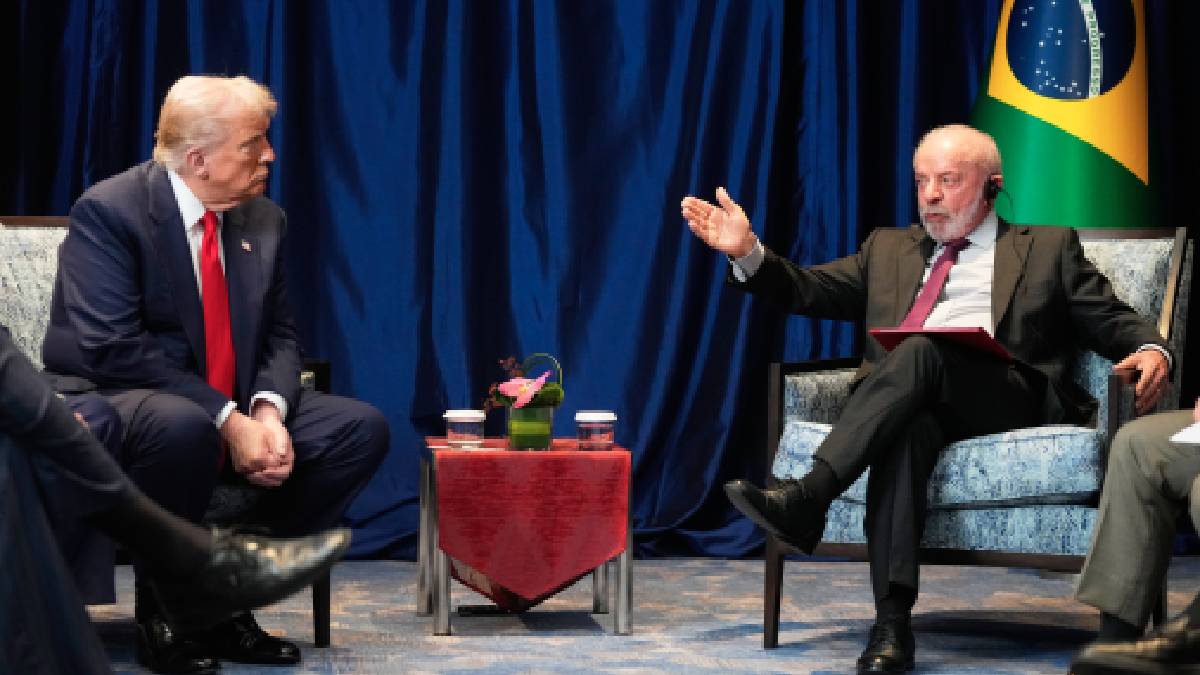 reunión Lula y Trump