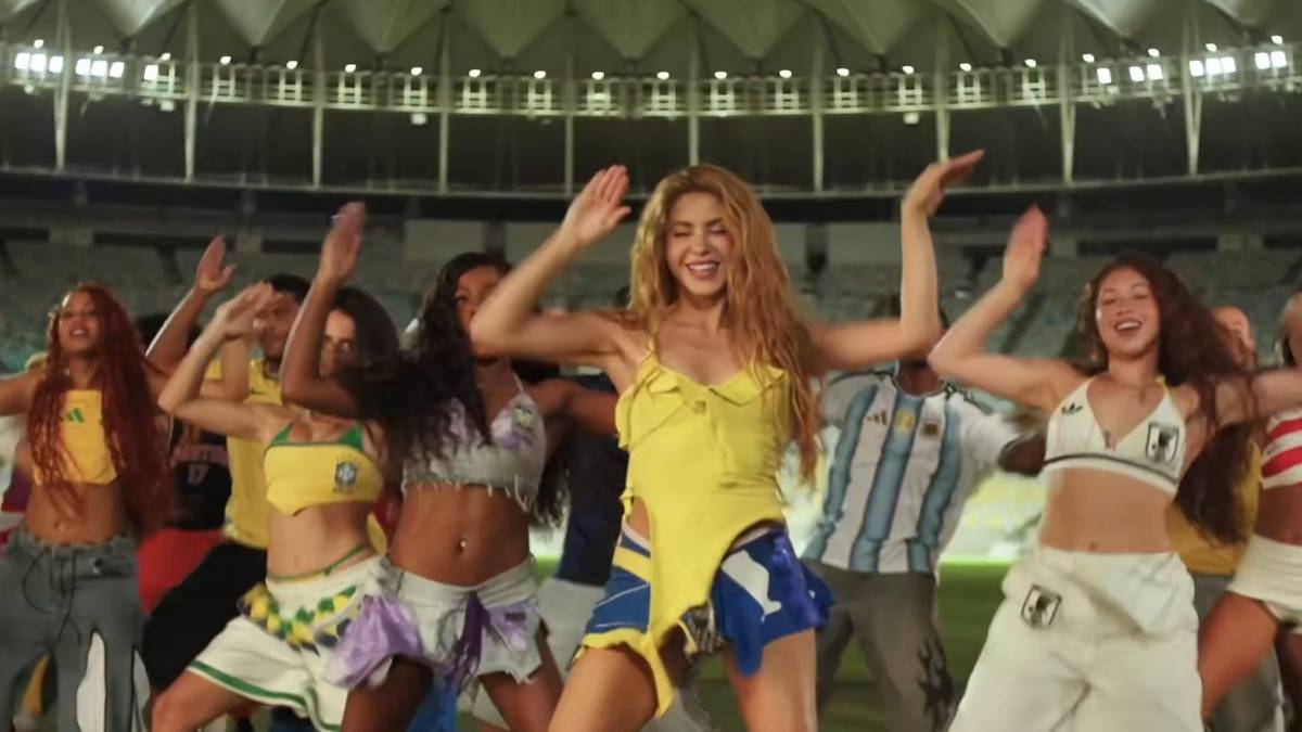 Shakira presenta "Dai Dai", la canción oficial del Mundial 2026 - Captura.