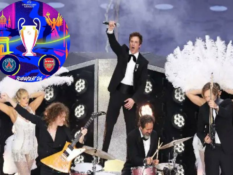 UEFA Champions League: The Killers hace vibrar la Puskás Arena previo a la final entre PSG y Arsenal