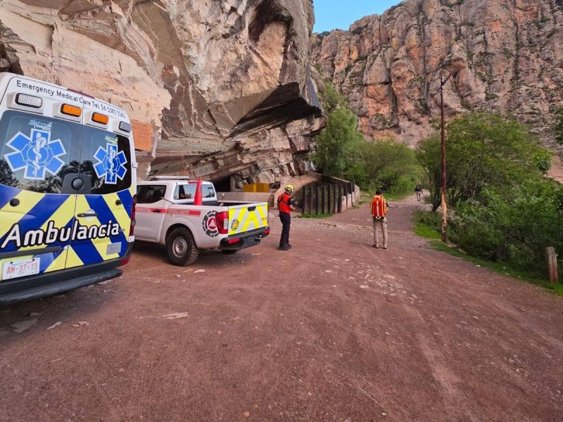 Accidente en La Bufa