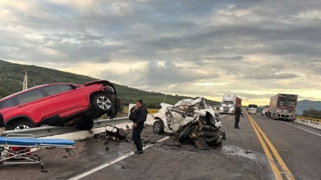 Accidente en la Morelia-Salamanca