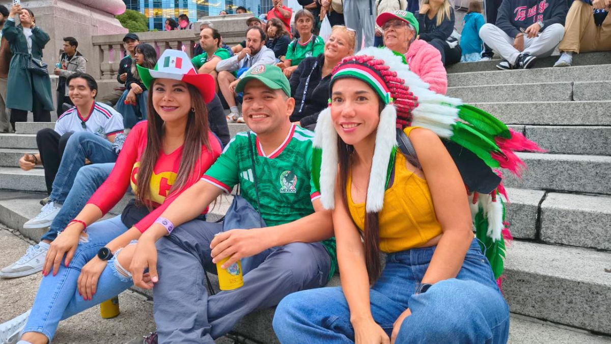 Aficionados de México en la CDMX, rumbo al Mundial 2026. Ituriel Pérez.