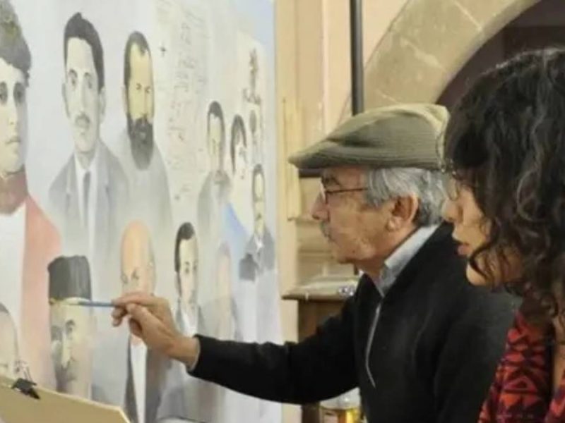 Jesús Gallardo: el artista que plasmó la historia de León en los murales de la Presidencia Municipal