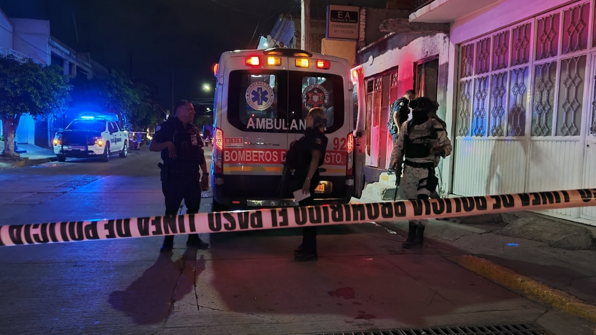 Ataque a balazos en León