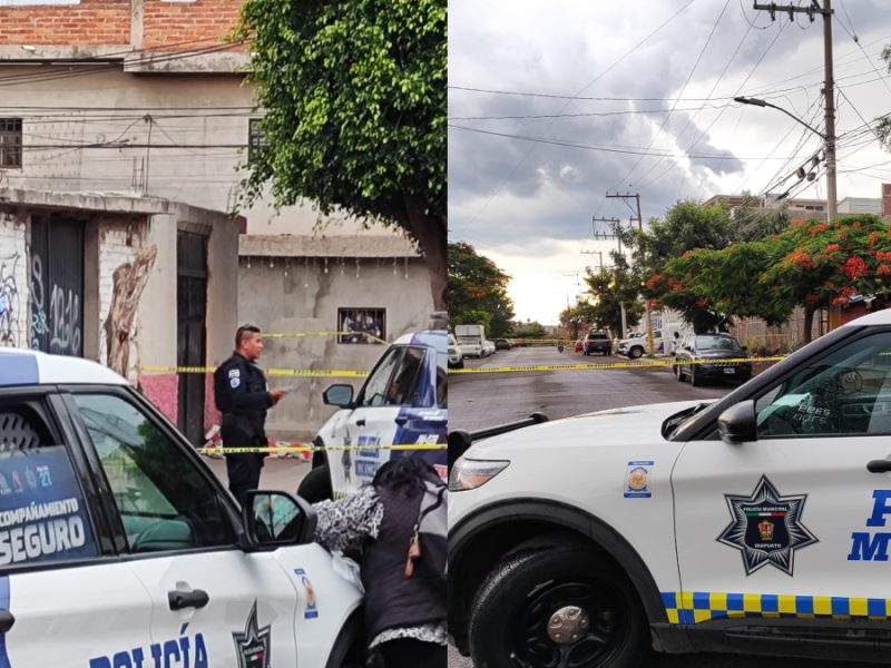 Dos ataques a balazos en distintos lugares en Irapuato dejan dos muertos, entre ellos un adolescente