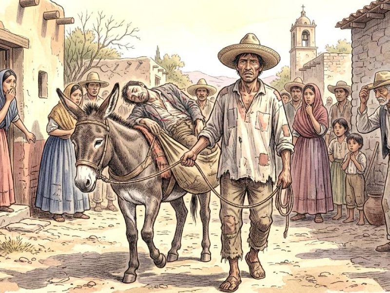 El día que un hombre recorrió León con un cadáver sobre un burro