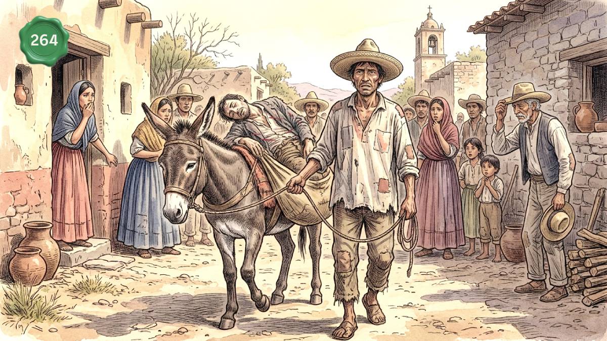 El día que un hombre recorrió León con un cadáver sobre un burro