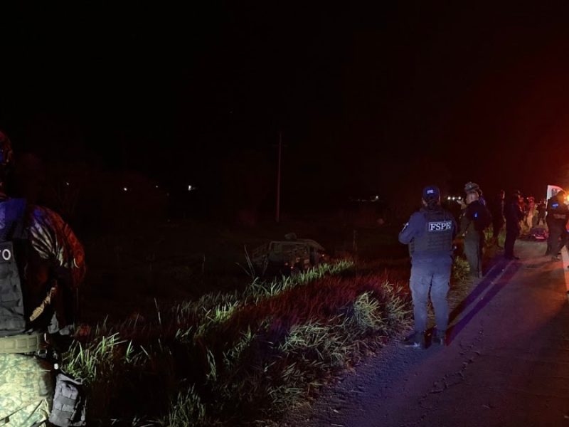 Choque volcadura entre estatales y militares deja 9 víctimas en la Salamanca-Valle de Santiago